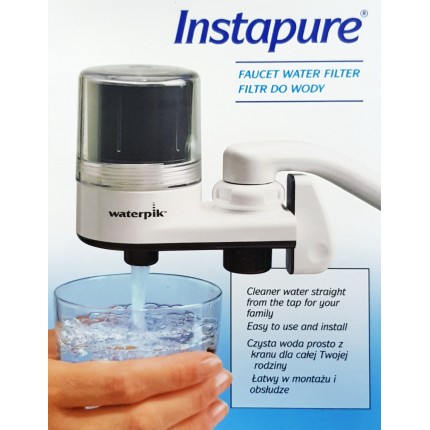 Waterpik instapure - филтър за вода (бял)