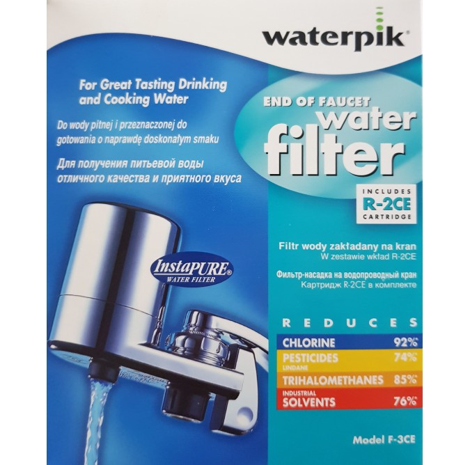 Waterpik instapure - филтър за вода (хром)