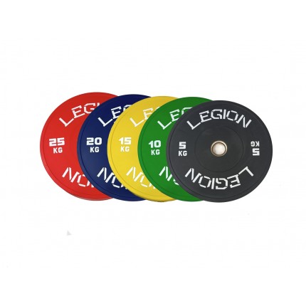 Гумирани дискове цветни Pro Bumper Plates (Ø 50 мм) Legion от DoTile